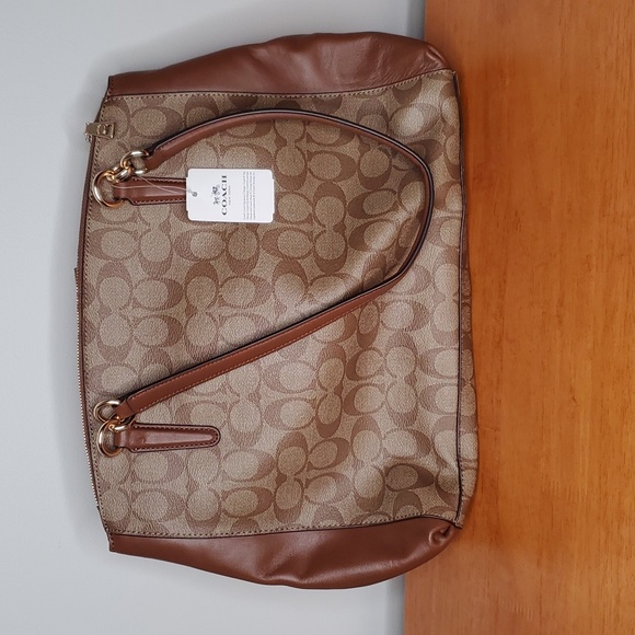 Coach Signature Christie Carryall - Picture 2 of 16